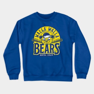 Walla Walla Bears Baseball Crewneck Sweatshirt